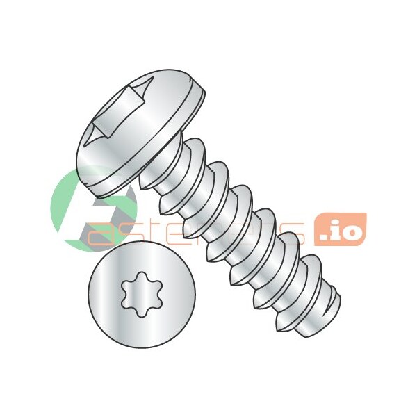 Newport Fasteners Self-Drilling Screw, #6 x 5/16 in, Zinc Plated Steel Pan Head Torx Drive, 10000 PK 205658 - main